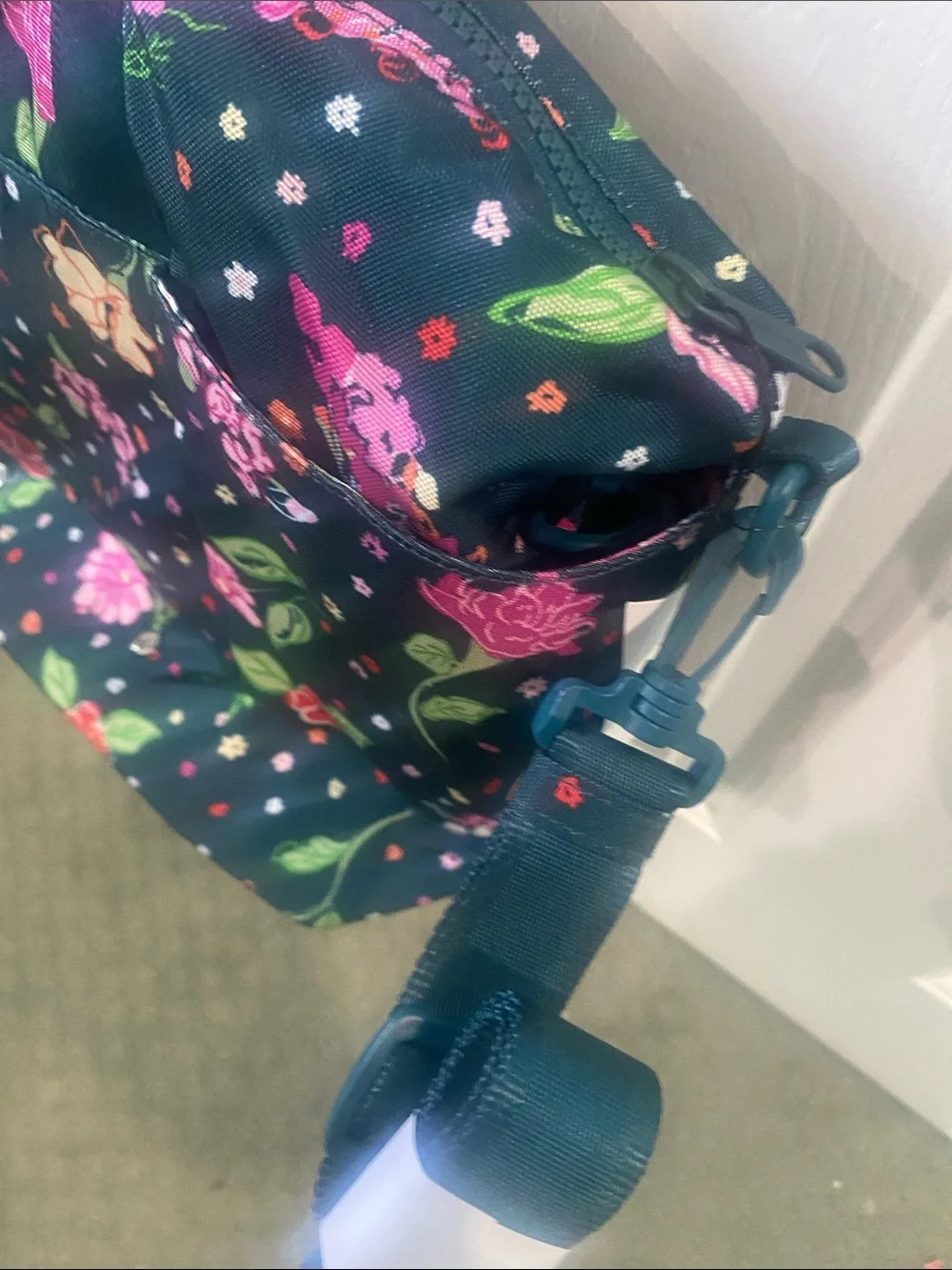 Vera Bradley ReActive Tote - “Hope Blooms Teal”